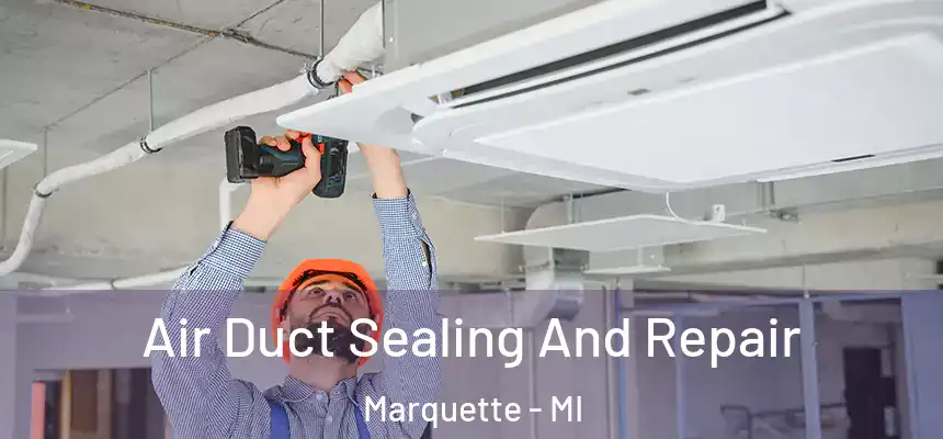 Air Duct Sealing And Repair Marquette - MI